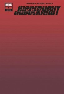JUGGERNAUT #1 BROWN AND RED VARIANT MARVEL NM.