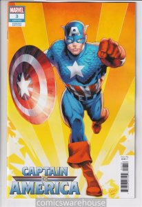 CAPTAIN AMERICA (2023 MARVEL) #3 VARIANT 1:25 GREG LAND NM X20100