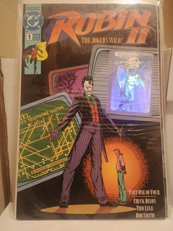 Robin II: The Joker's Wild! (1991) Complete mini-series #1 #2 #3 #4