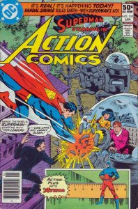 Action Comics #515 (Newsstand) FN ; DC | Superman 1981 Vandal Savage the Atom