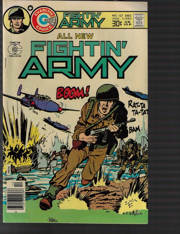 Fightin' Army #127 (Charlton, 1976) NM