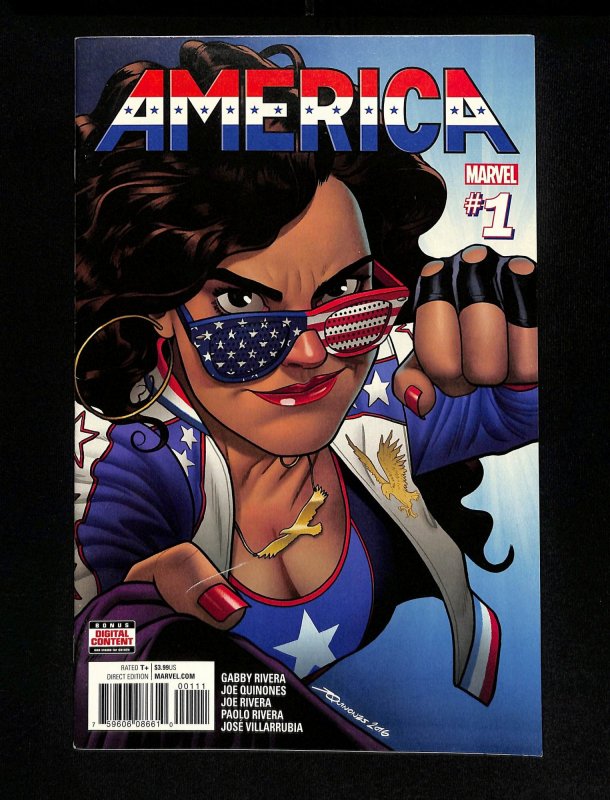 America #1 1st Solo App America Chavez!