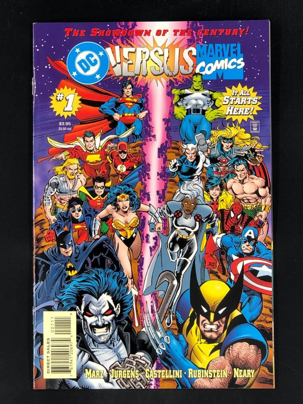 DC Versus Marvel/Marvel Versus DC #1 (1996)