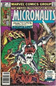 Micronauts #29 Newsstand Edition (1981)