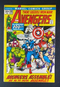 Avengers (1963) #100 FN/VF (7.0) Classic Barry Windsor-Smith Cover