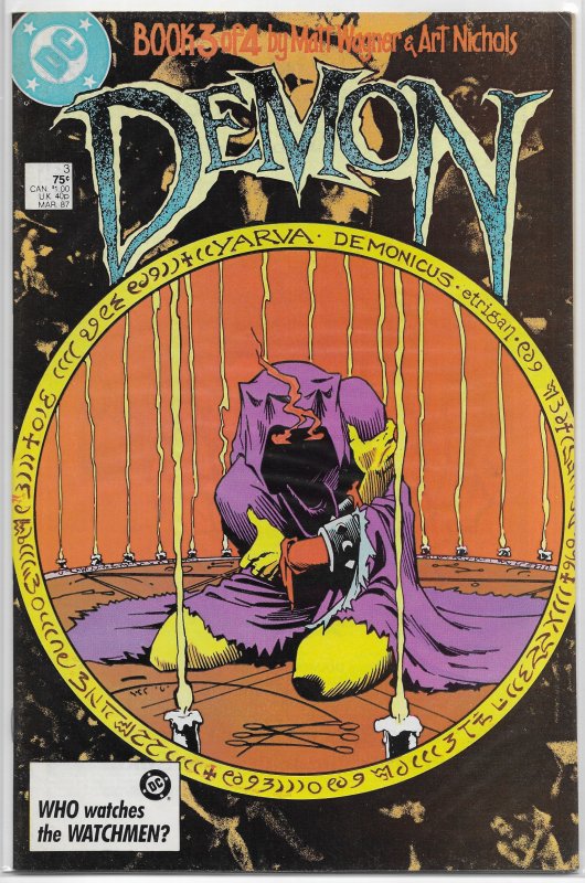 Demon (vol. 2, 1987) #3 of 4 FN Matt Wagner