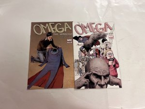 4 Omega The Unknown Marvel Comics books #2 3 4 5 Lethem 42 JW37