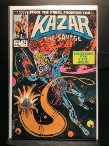 Ka-Zar the Savage #34 (1984)