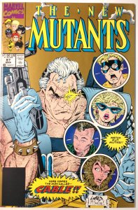 The New Mutants #87 (8.0, 1990) [Key Issue] Second Print Cover 