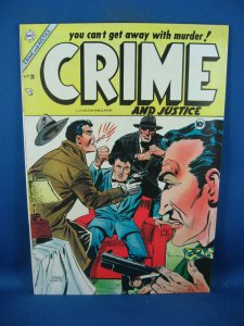 CRIME AND JUSTICE 20 F VF CHARLTON 1954