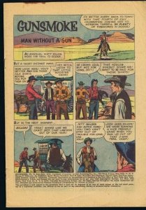 Gunsmoke #9 ORIGINAL Vintage 1958 Dell Comics Coverless