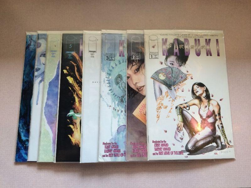 Kabuki 1-7 VF/NM Lot Set Run David Mack