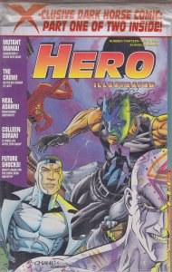 Hero Illustrated Issue #13 (with card) VF ; Warrior | X Hero Special 1 crow card