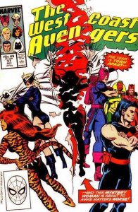 West Coast Avengers (1985 series)  #37, VF+ (Stock photo)