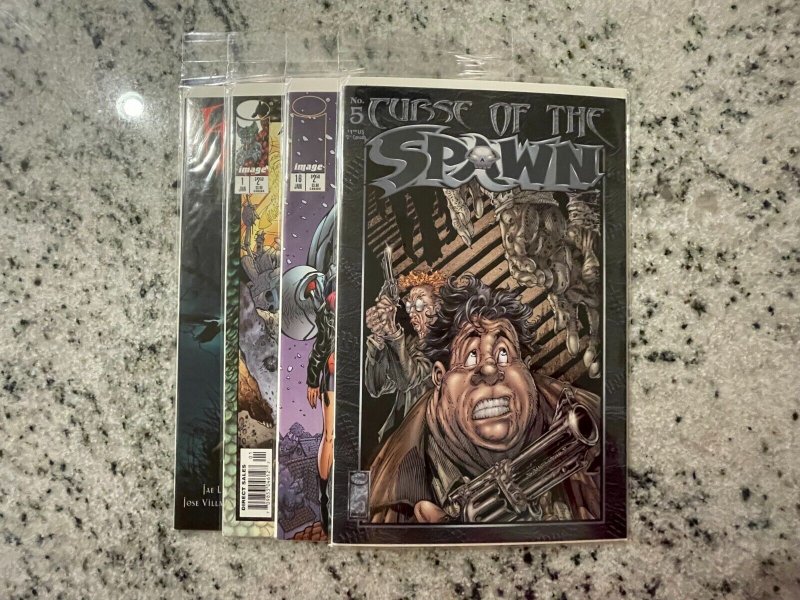 4 Image Comic Books Spawn # 5 + Gen 13 # 16 + Siege # 1 + Hellshock # 1 NM RH11