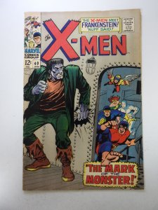 The X-Men #40 (1968) VG condition 1 tear back cover