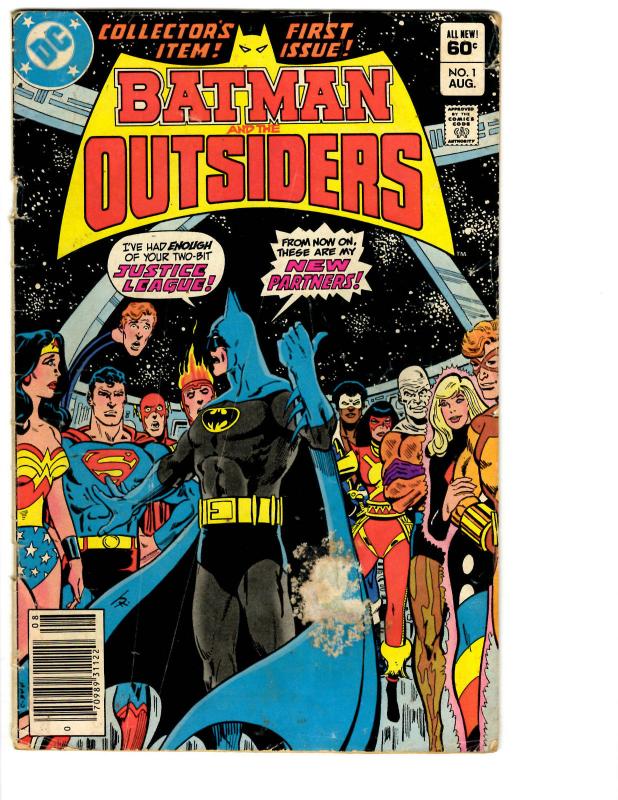 10 Batman and The Outsiders DC Comic Books # 1 2 3 4 5 6 7 8 9 10 Katana BH11