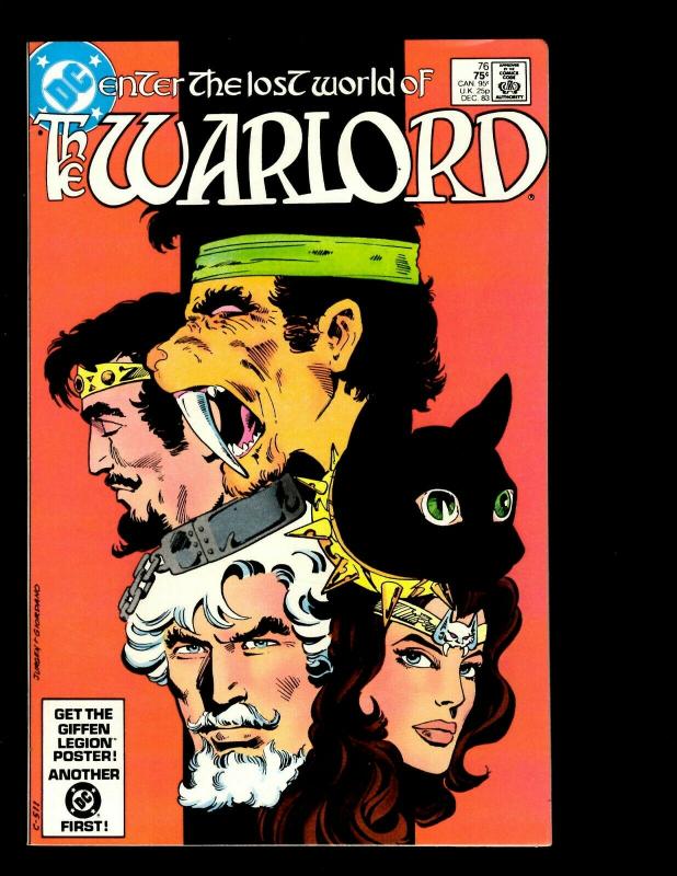 12 Warlord DC Comics # 74 75 76 77 78 79 80 81 82 83 84 85 GK20