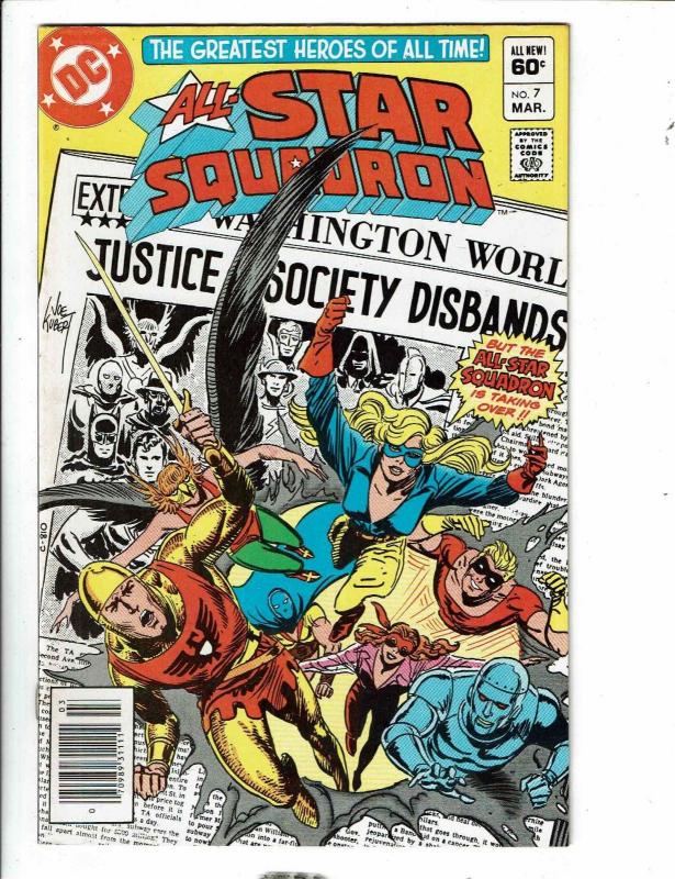 11 All Star Squadron DC Comic Books # 2 3 4 5 6 7 8 9 10 11 15 Superman RJ6