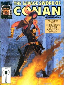 Savage Sword of Conan #186 Marvel Comics 1991 VF