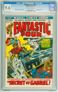 Fantastic Four #121 (1972) CGC 9.6! OWW Pages!