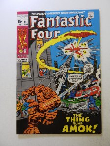 Fantastic Four #111 (1971) VF condition