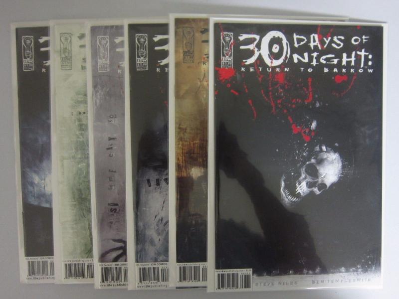 30 Days of Night Return to Barrow (2004) #1-6 Set - Avg 8.5 VF+ - 2004