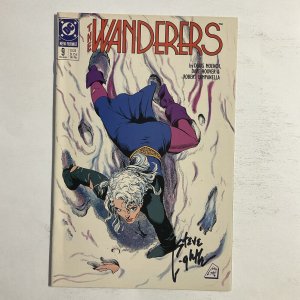 Wanderers 9 1981 Signed by Steve Lightle DC Comics NM near mint
