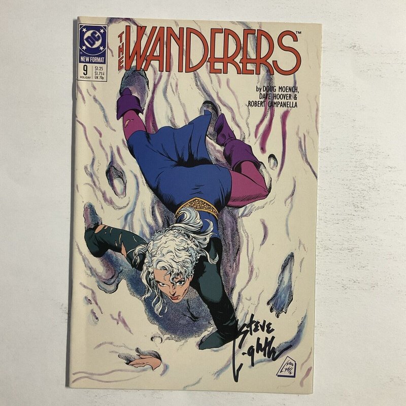 Wanderers 9 1981 Signed by Steve Lightle DC Comics NM near mint