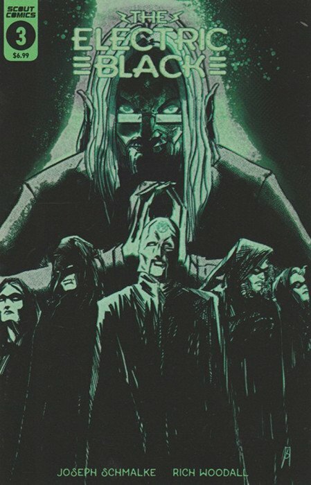 THE ELECTRIC BLACK #1-4 SET OF FOUR VARIANT COVERS SCOUT COMICS NM.