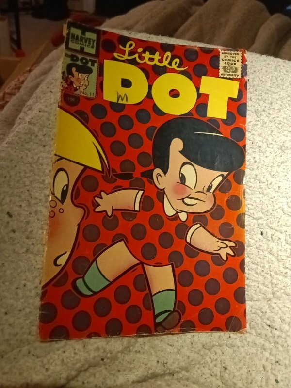 LITTLE DOT #11 HARVEY COMICS 1955 Golden Age Richie Rich Appearance 1st Print