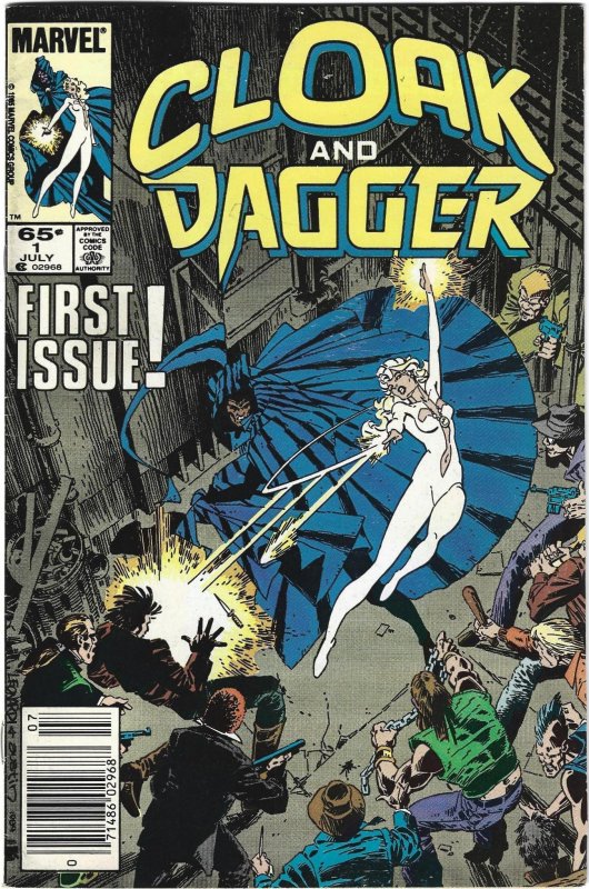 Cloak and Dagger #1 Newsstand Edition (1985)