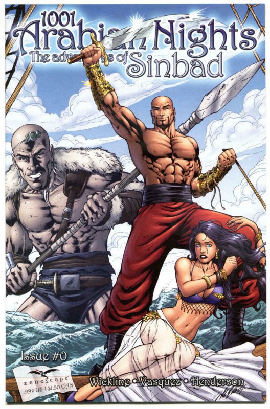 1001 ARABIAN NIGHTS #0 1 2 3 4 5, Sinbad, Zenescope, Grimm Fairy Tales, A, 0-5