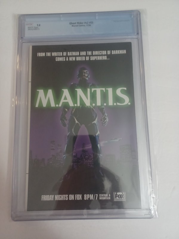 Ghost Rider #55 - Werewolf By Night - 1994 - CGC 9.8