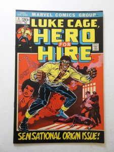 Hero For Hire #1 FN+ Condition! 1st Appearance of Luke Cage!