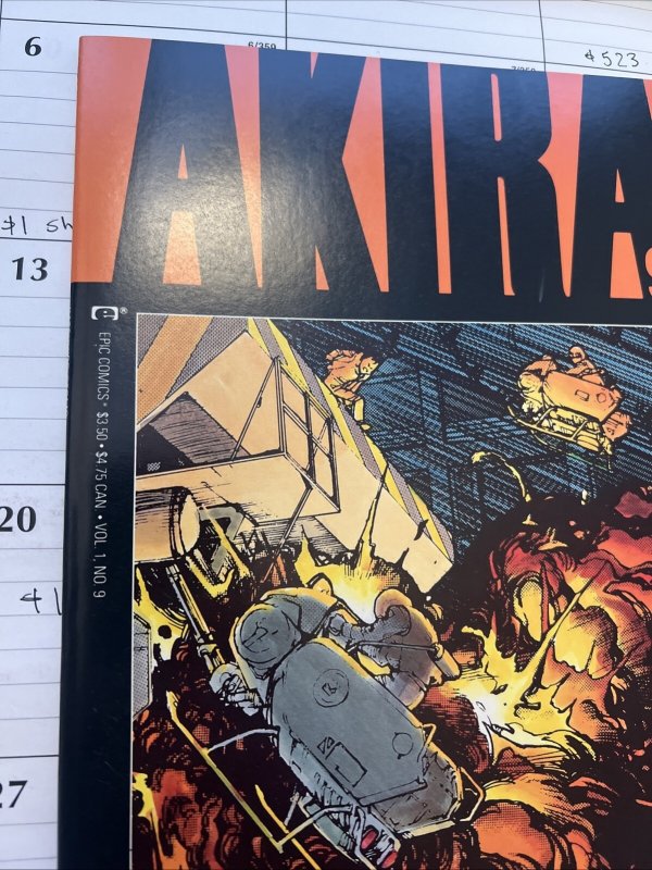 Akira #9 1989 Epic Comics