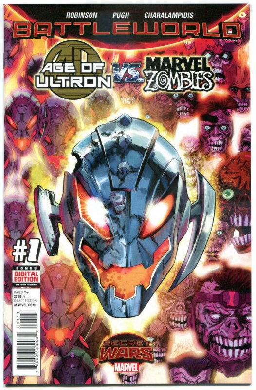 AGE of ULTRON vs MARVEL ZOMBIES #1 2 3 4, NM, BattleWorld, 2015, more in store