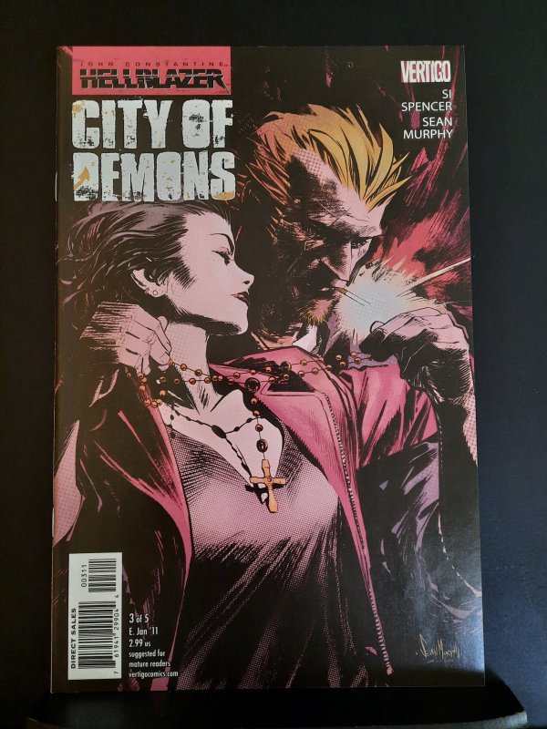 Hellblazer: City of Demons #3 (2011) VF