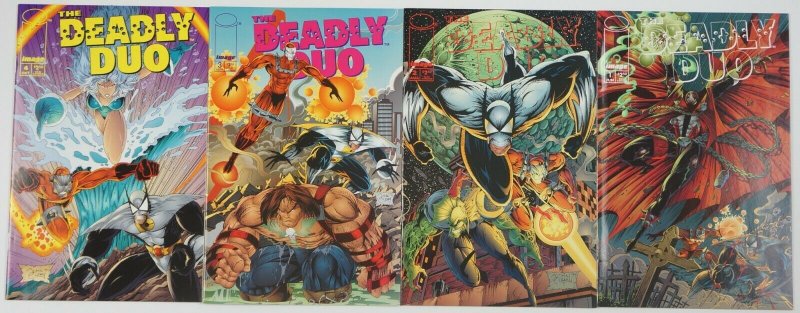 Deadly Duo vol. 2 #1-4 VF/NM complete series - savage dragon spin-off - spawn