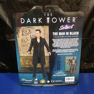 DARK TOWER Action Figures set, Gunslinger and Man in Black Stephen King MIB 1ea