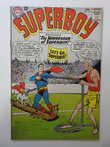 Superboy #110 (1964) VG Condition cover detached bottom staple