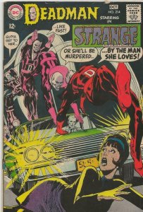 Strange Adventures #214 ORIGINAL Vintage 1968 DC Comics Neal Adams Deadman