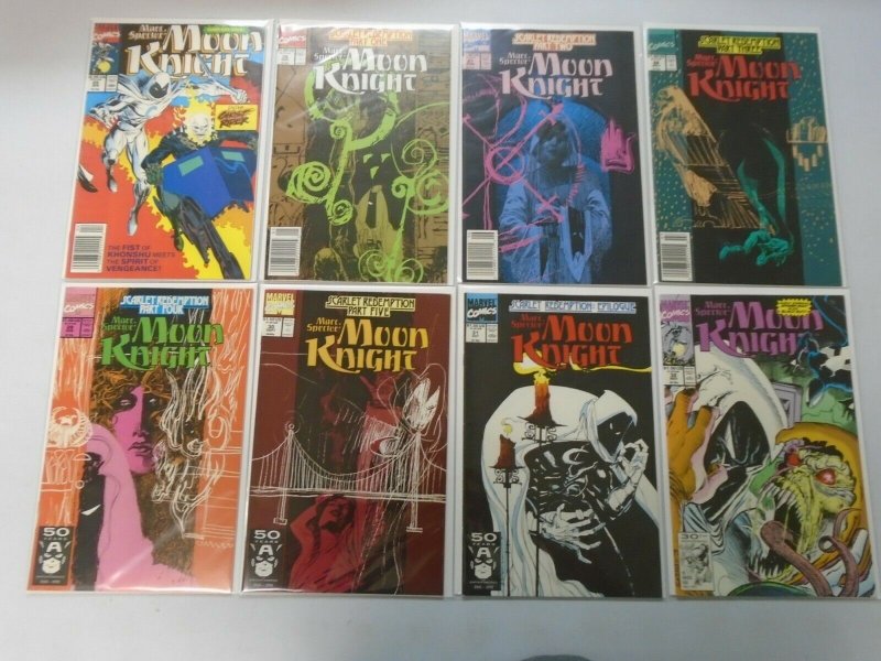 Marc Spector Moon Knight Comic Lot From #1-60 45 Diff Average 8.0 VF (1989-1994)