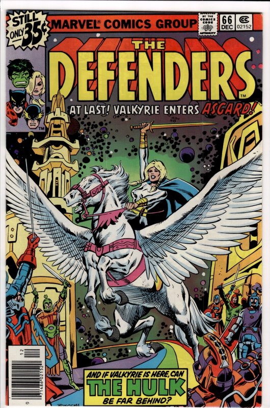 The Defenders #66 (1978) The Defenders