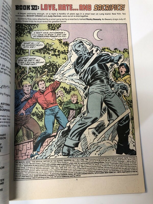 Marvel Saga  (1986) # 6 (NM) Canadian Price Variant CPV !