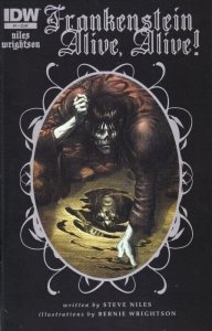Frankenstein Alive Alive! #1 (2012) Bernie Wrightson Cover IDW.