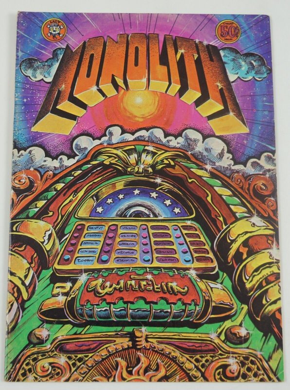 Monolith #1 FN (1st) print LARRY TODD last gasp LARRY WELZ underground comix 