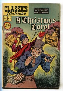 Classics Illustrated #53 HRN 53--Christmas Carol--Golden-Age comic book