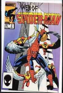 Web of Spider-Man #2 Direct Edition (1985) Spider-Man