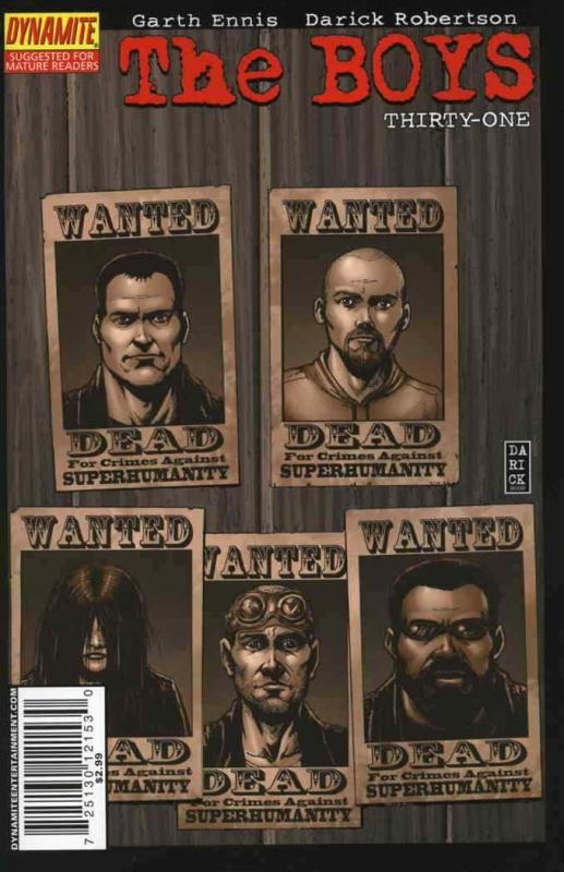 Boys, The #31A VF/NM; WildStorm | save on shipping - details inside